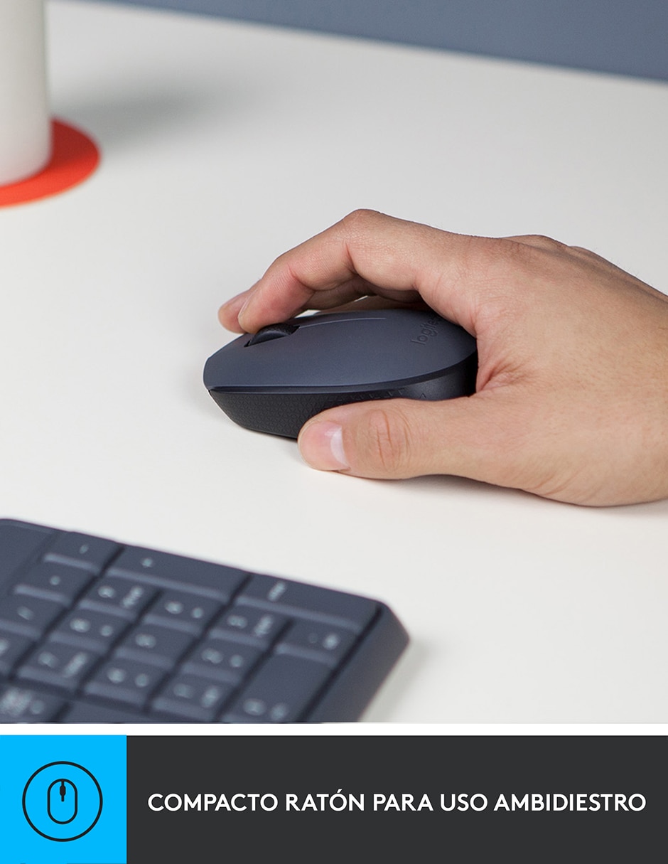 Mouse y teclado Mk235 9