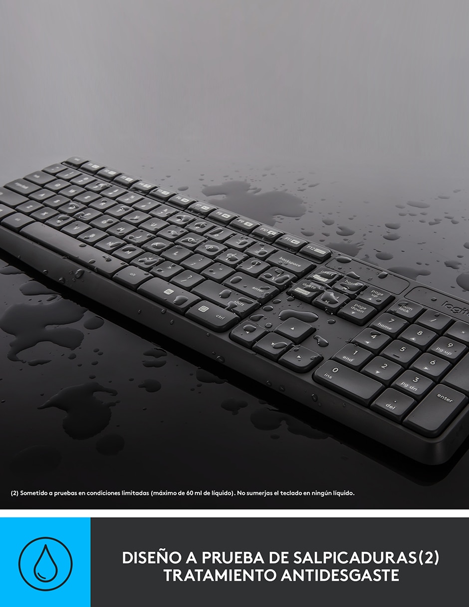 Mouse y teclado Mk235 6
