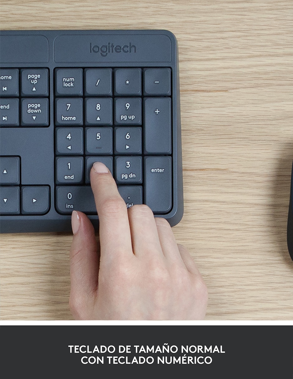 Mouse y teclado Mk235 4