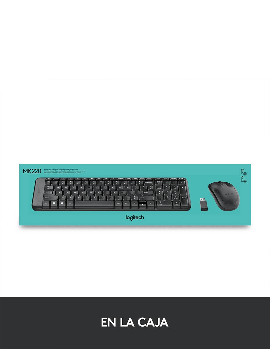 Mouse y teclado MK220