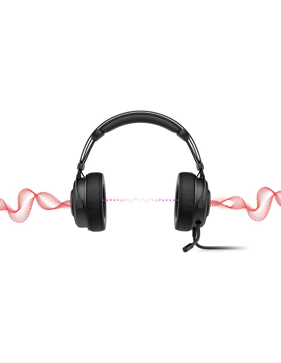 Audífonos gamer Over-Ear Omen Blast alámbricos con cancelacion de ruido 8