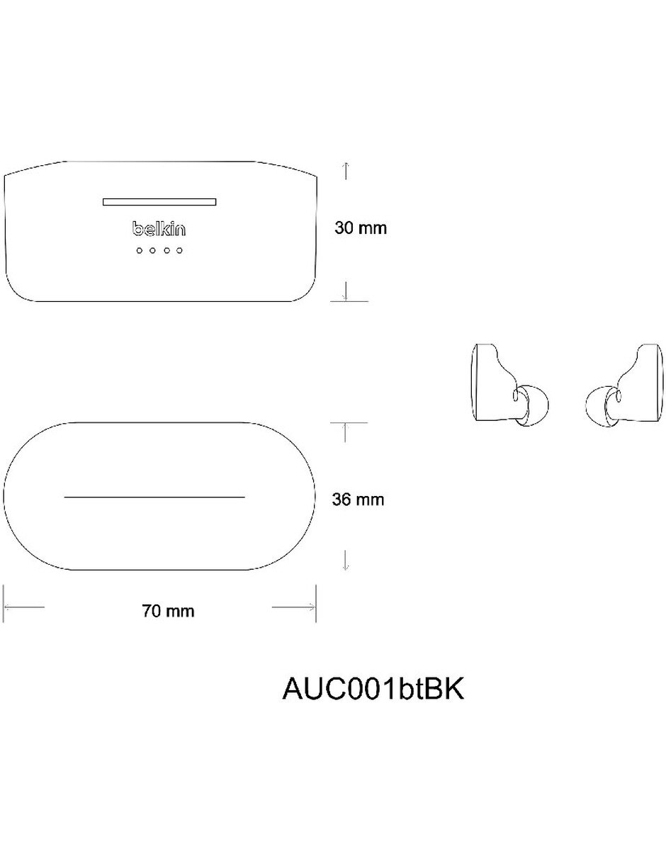 Audífonos True Wireless Soundform inalámbricos 7