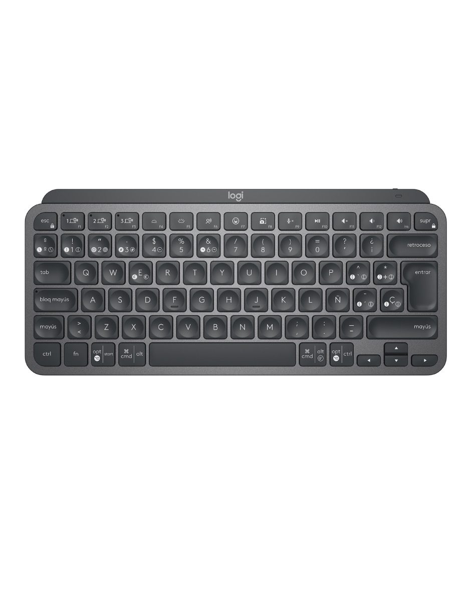 Teclado conexión inalámbrica Mx Keys Mini Grafito Teclado conexión inalámbrica Mx Keys Mini Grafito