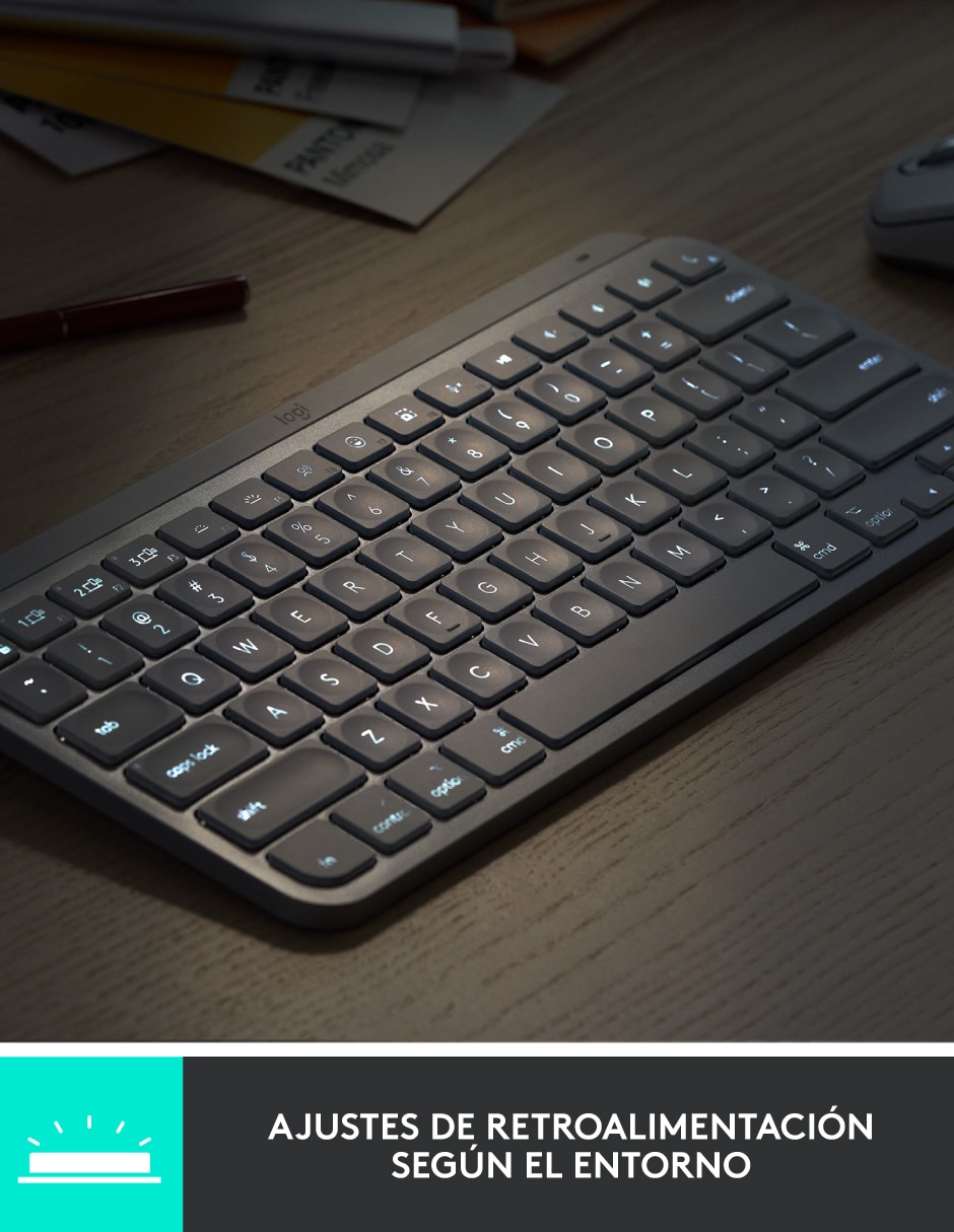 Teclado conexión inalámbrica Mx Keys Mini Grafito Teclado conexión inalámbrica Mx Keys Mini Grafito