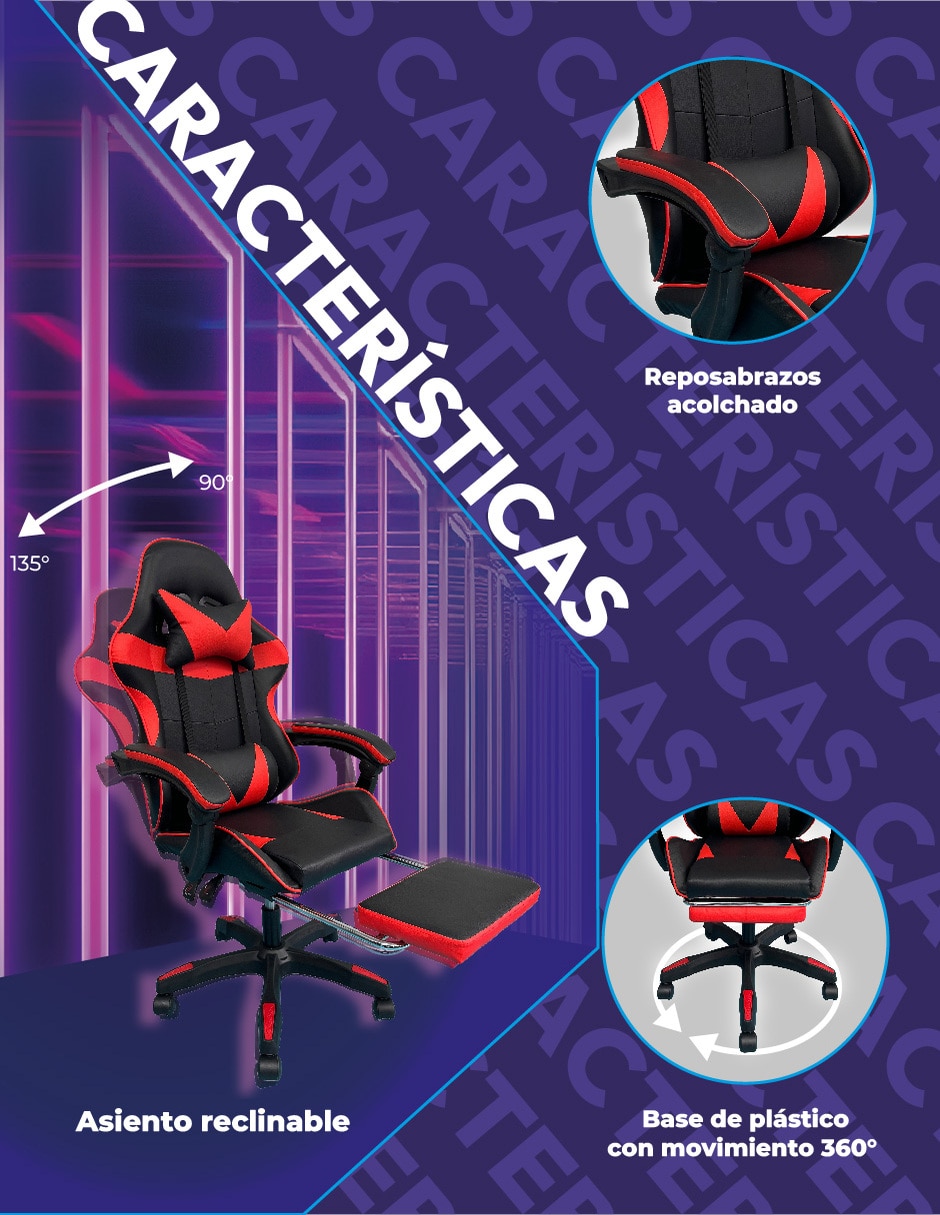 Silla gamer Titano Gaming 6