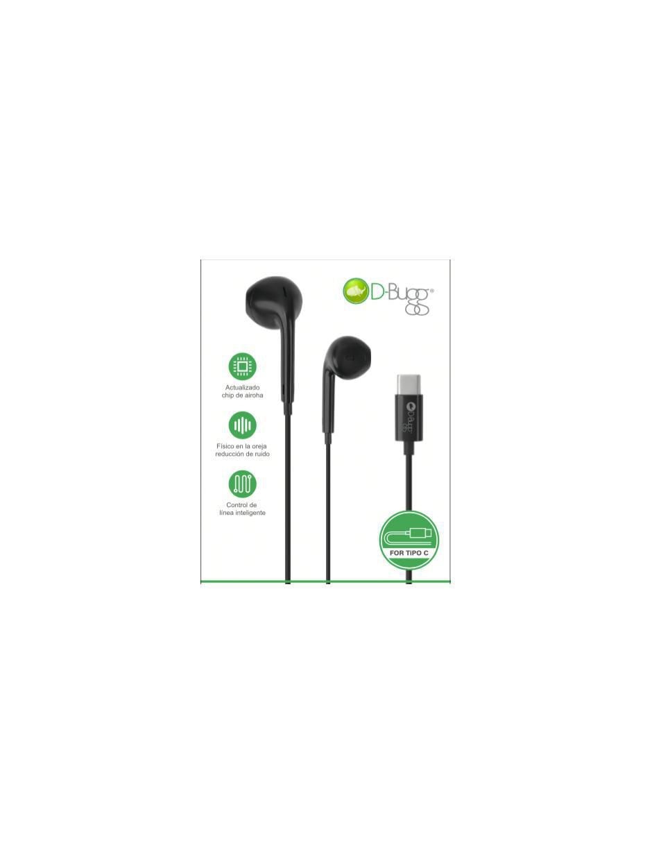 Audífonos In-Ear alámbricos con cancelacion de ruido 4