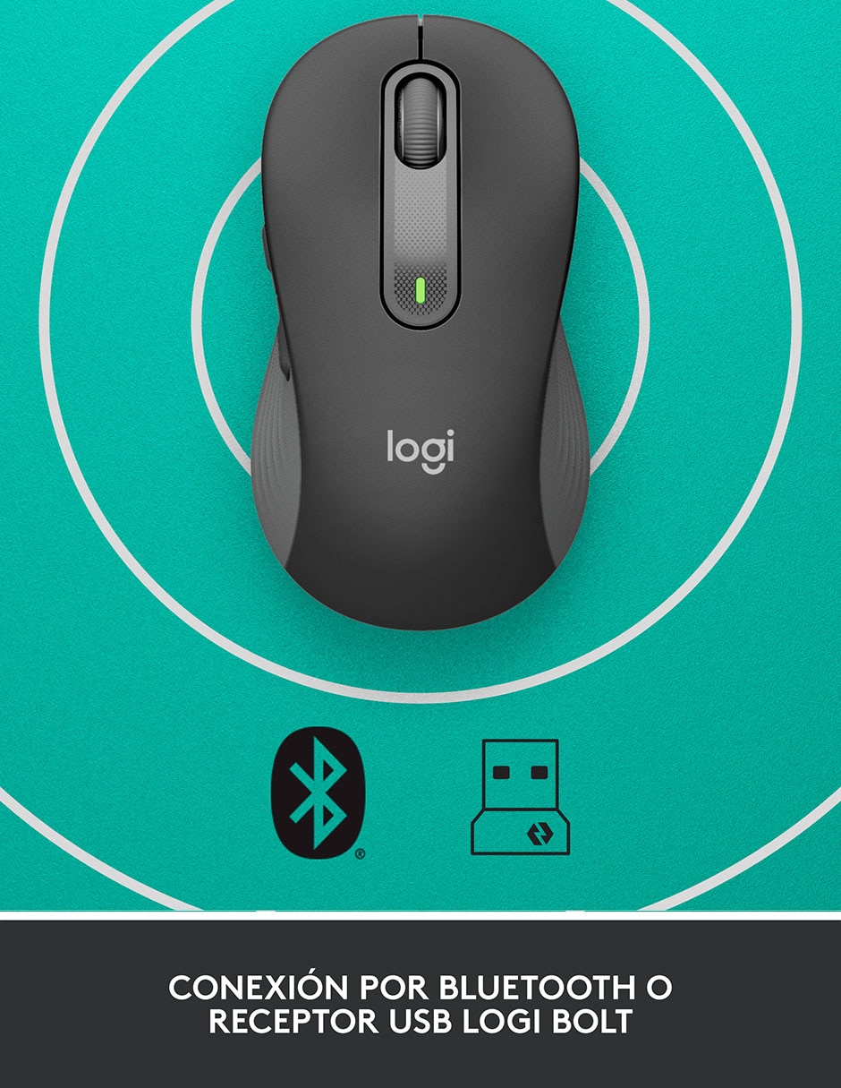 Mouse Inalámbrico Logitech signature m650 m650 910-006250