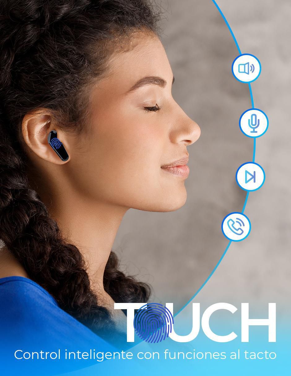 Audífonos True Wireless inalámbricos 6