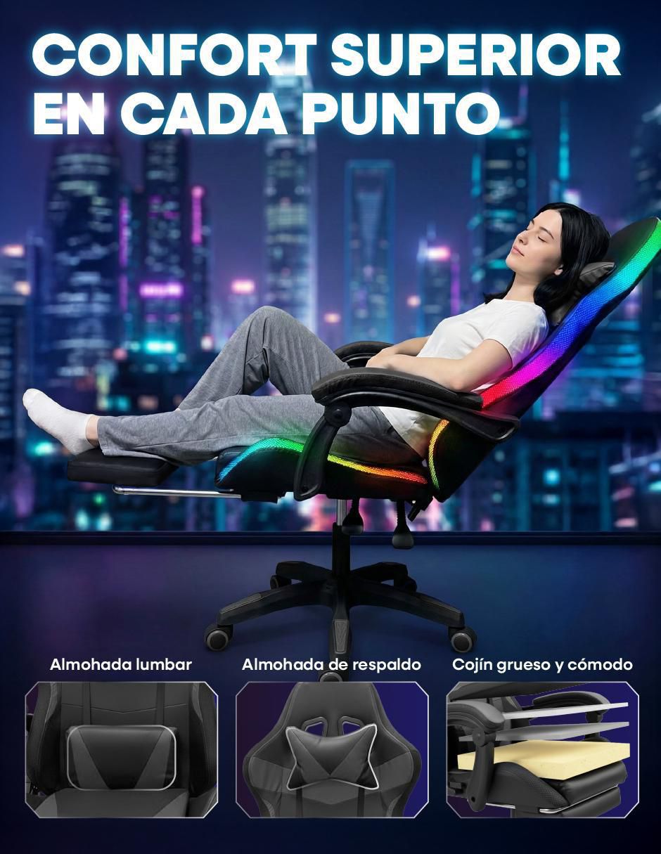 Silla gamer Lumina