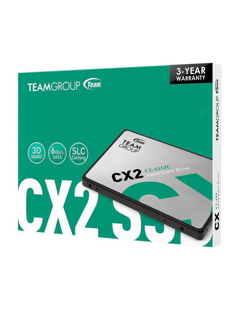 Unidad SSD Team Group capacidad 512 GB