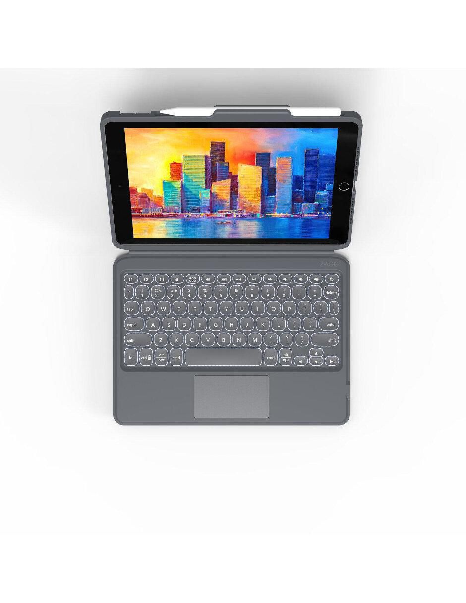 Funda con teclado para tablet iPad 10.2 pulgadas (7a, 8a y 9a generación) 2