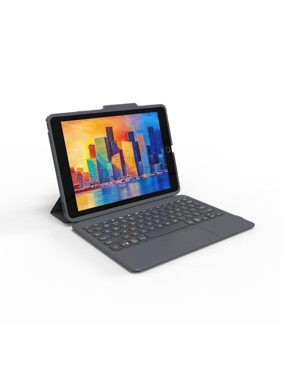 Funda con teclado para tablet iPad 10.2 pulgadas (7a, 8a y 9a generación) 7