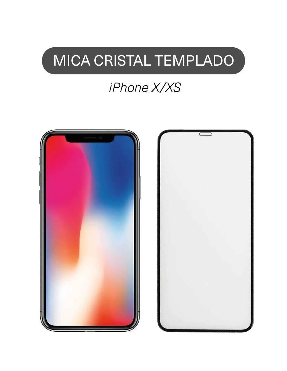 Mica para Iphone X/XS cristal templado 2