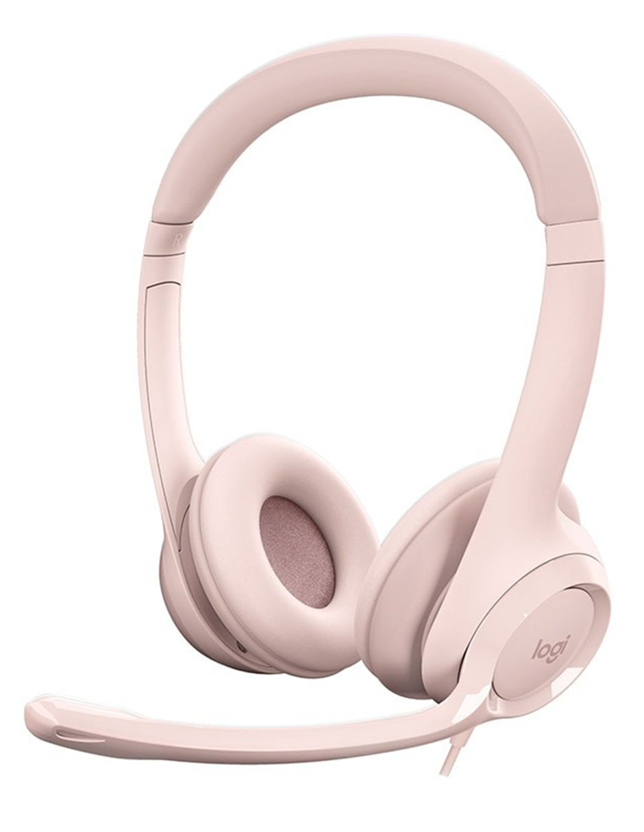 Audífonos De Diadema Headset H390 alámbricos