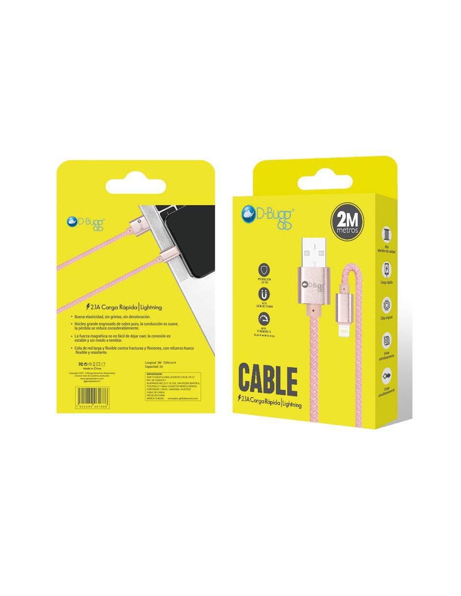 Cable lightning a tipo USB A de 2 m