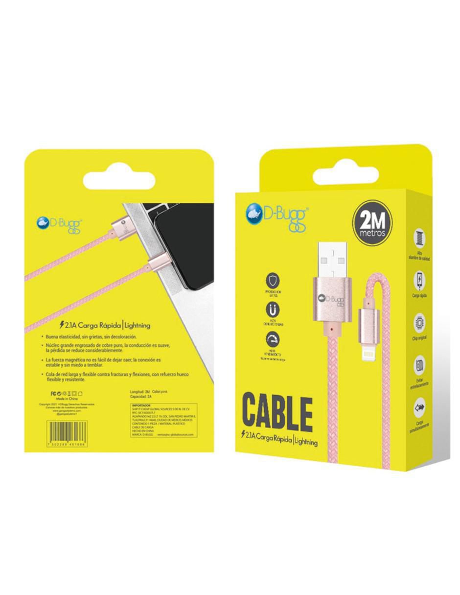 Cable USB C a tipo USB A de 2 m 2