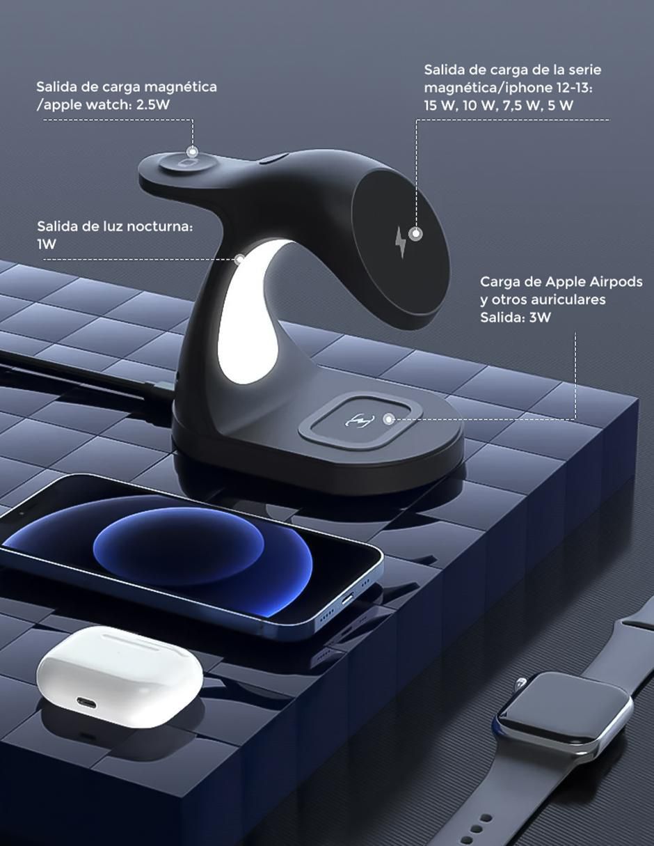 Estación de carga Klid Home de 15 W USB tipo C