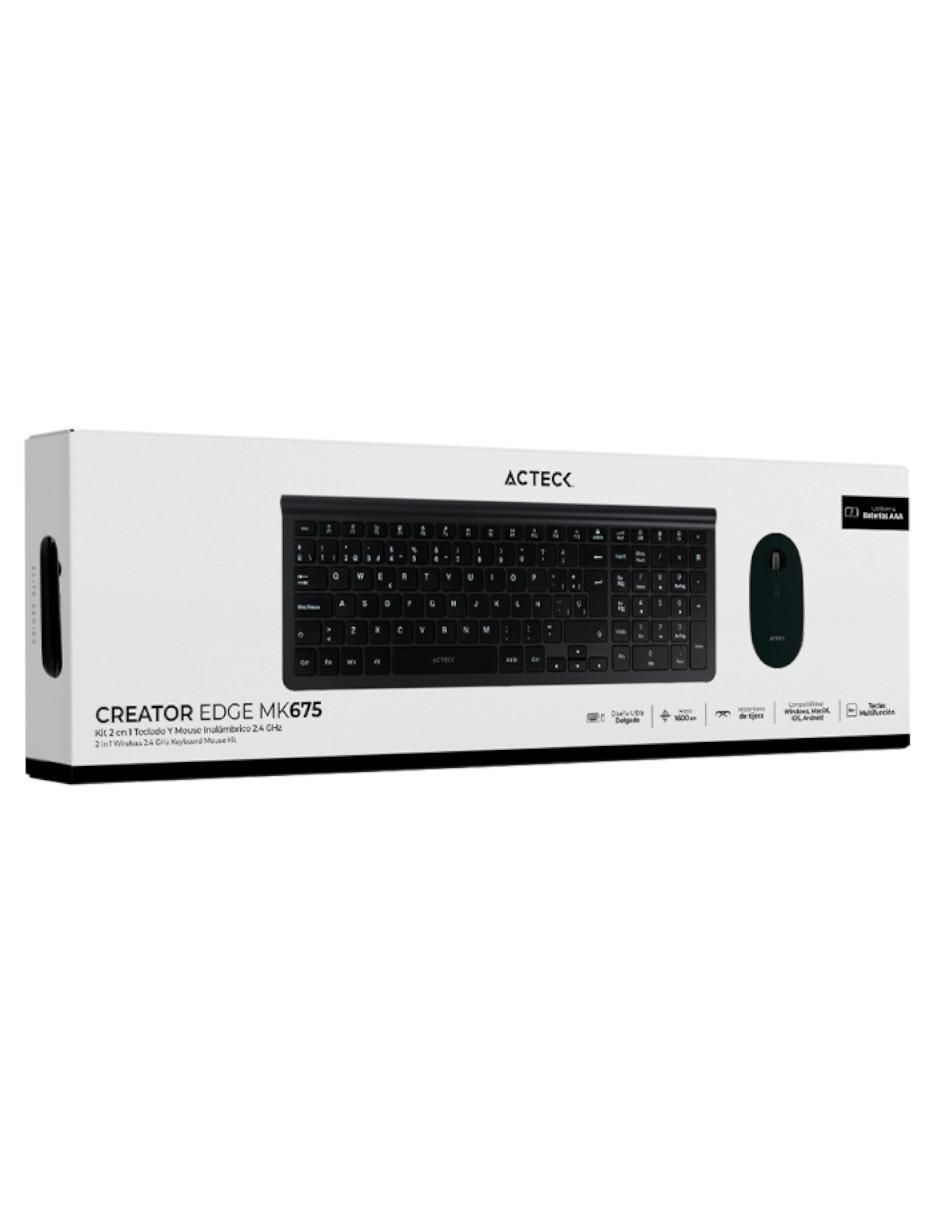 Mouse y teclado Creator Inspire Edge MK675 Mouse y teclado Creator Inspire Edge MK675