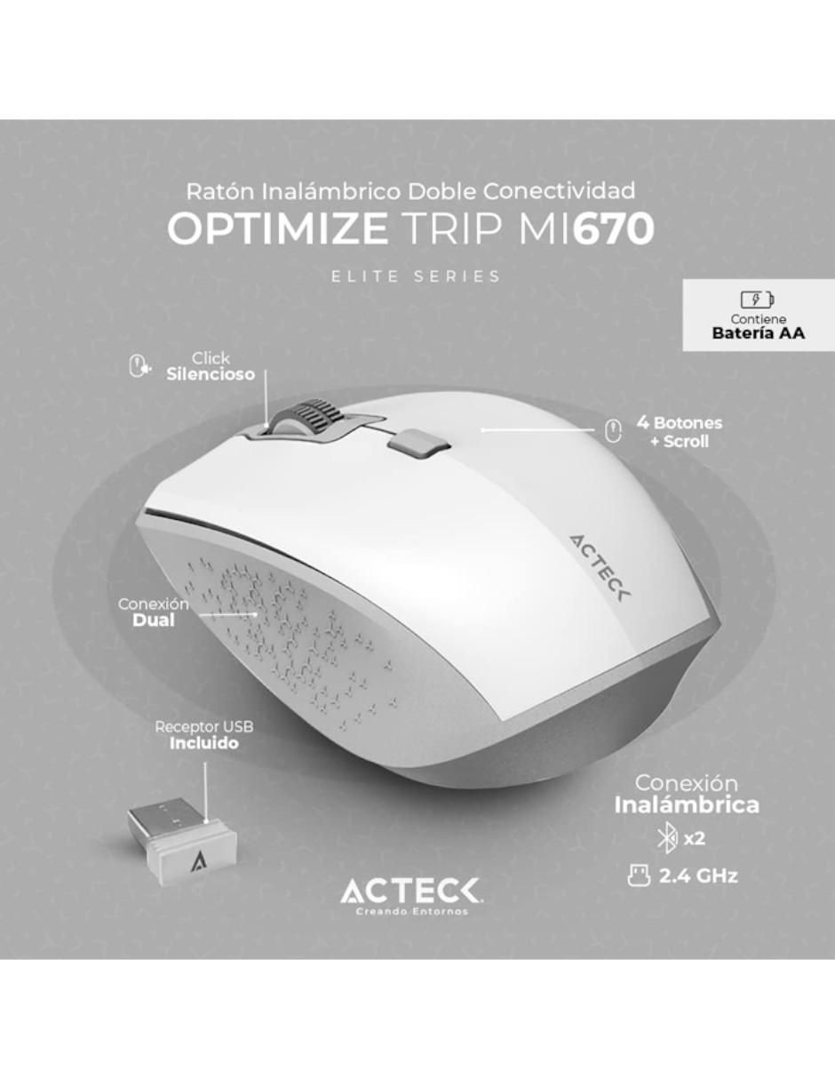 Mouse Gamer Inalámbrico Acteck ac-934138