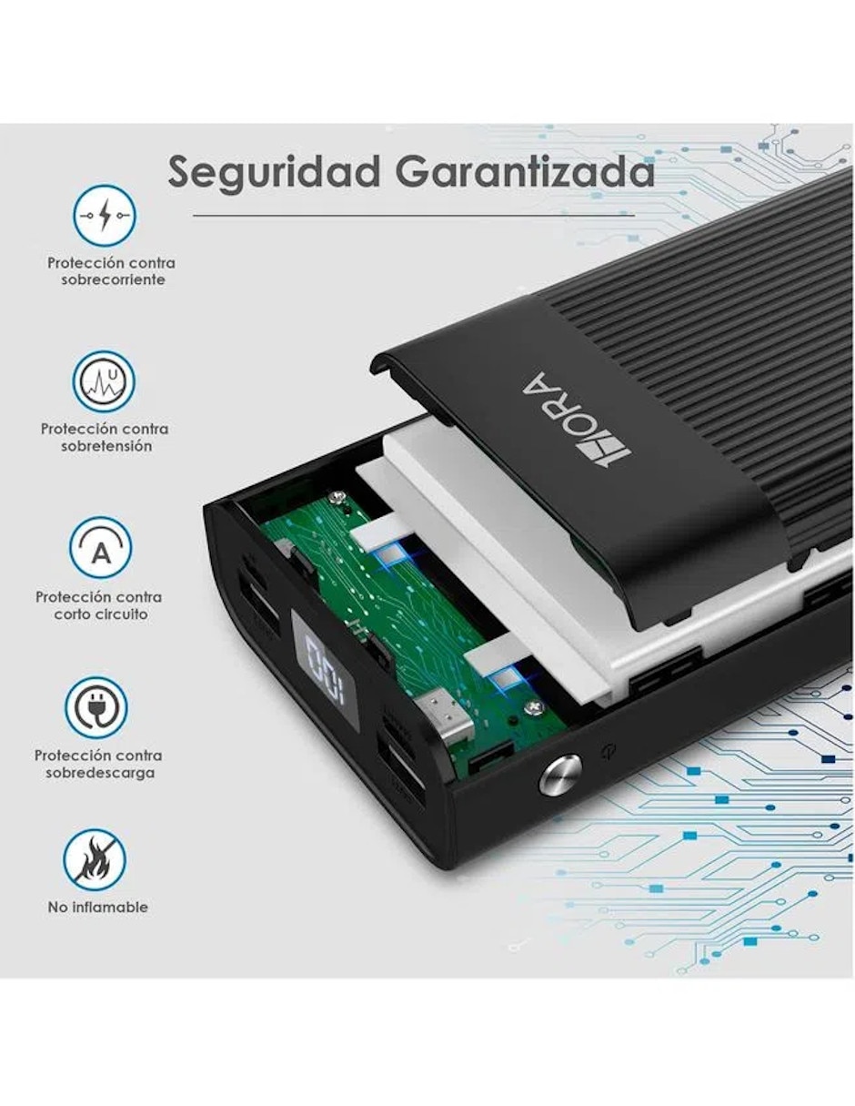 Batería portátil 20000 mAh GAR117-N Batería portátil 20000 mAh GAR117-N