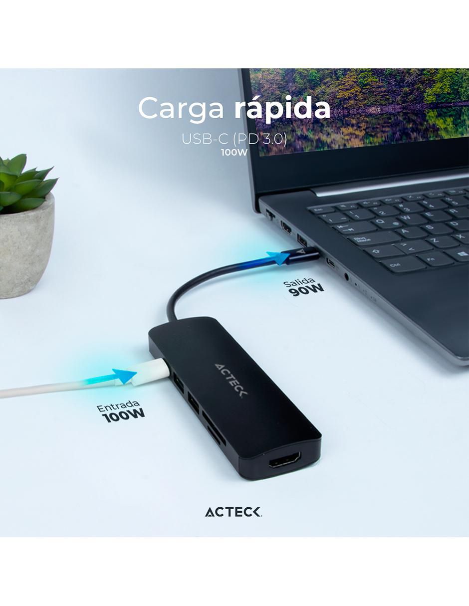 Adaptador USB Acteck Gate 6