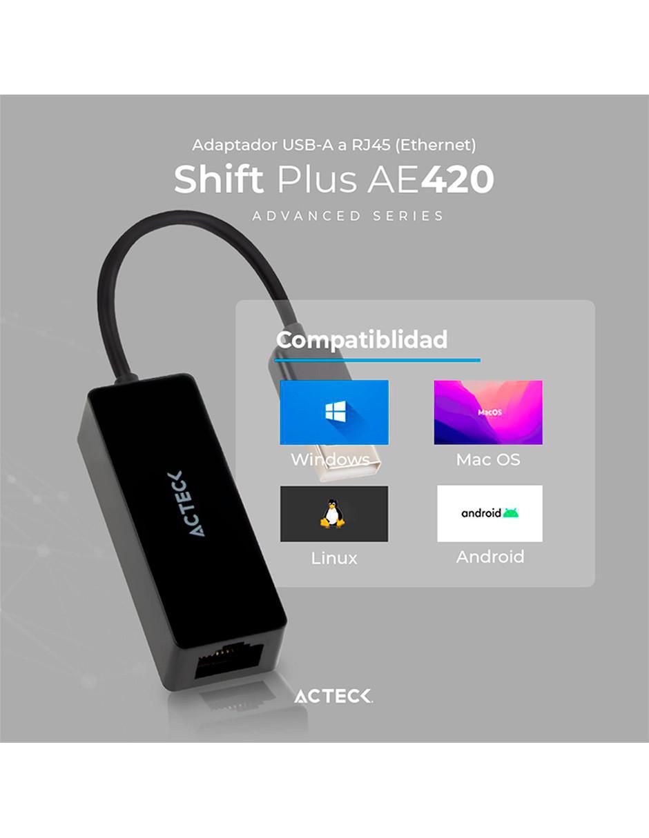 Adaptador USB Acteck Shift Plus