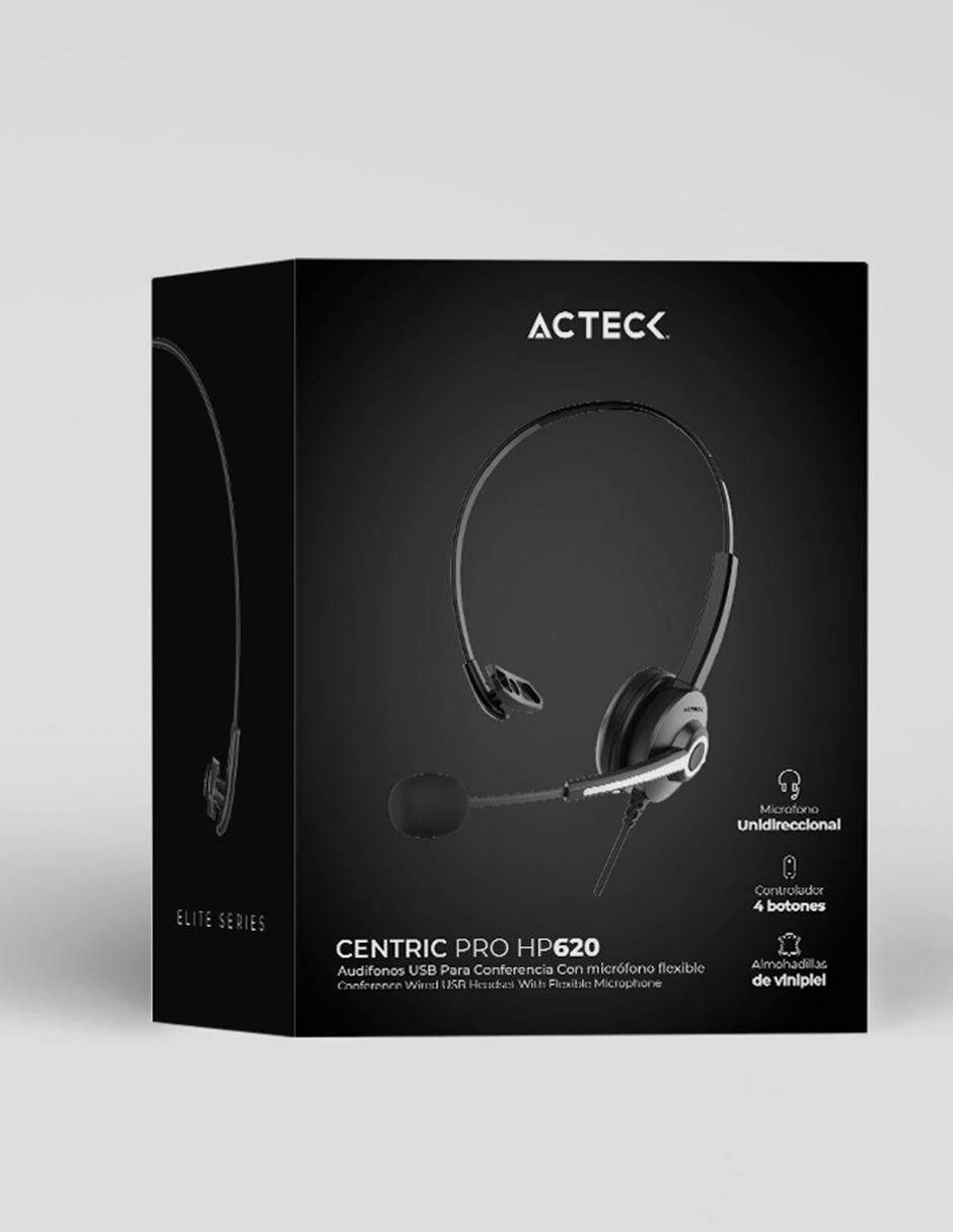 Audífonos De Diadema Centric Pro Hp620 alámbricos con cancelación de ruido