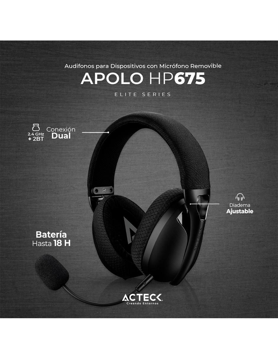 Audífonos Over-Ear Apolo Hp675 inalámbricos con cancelacion de ruido 2