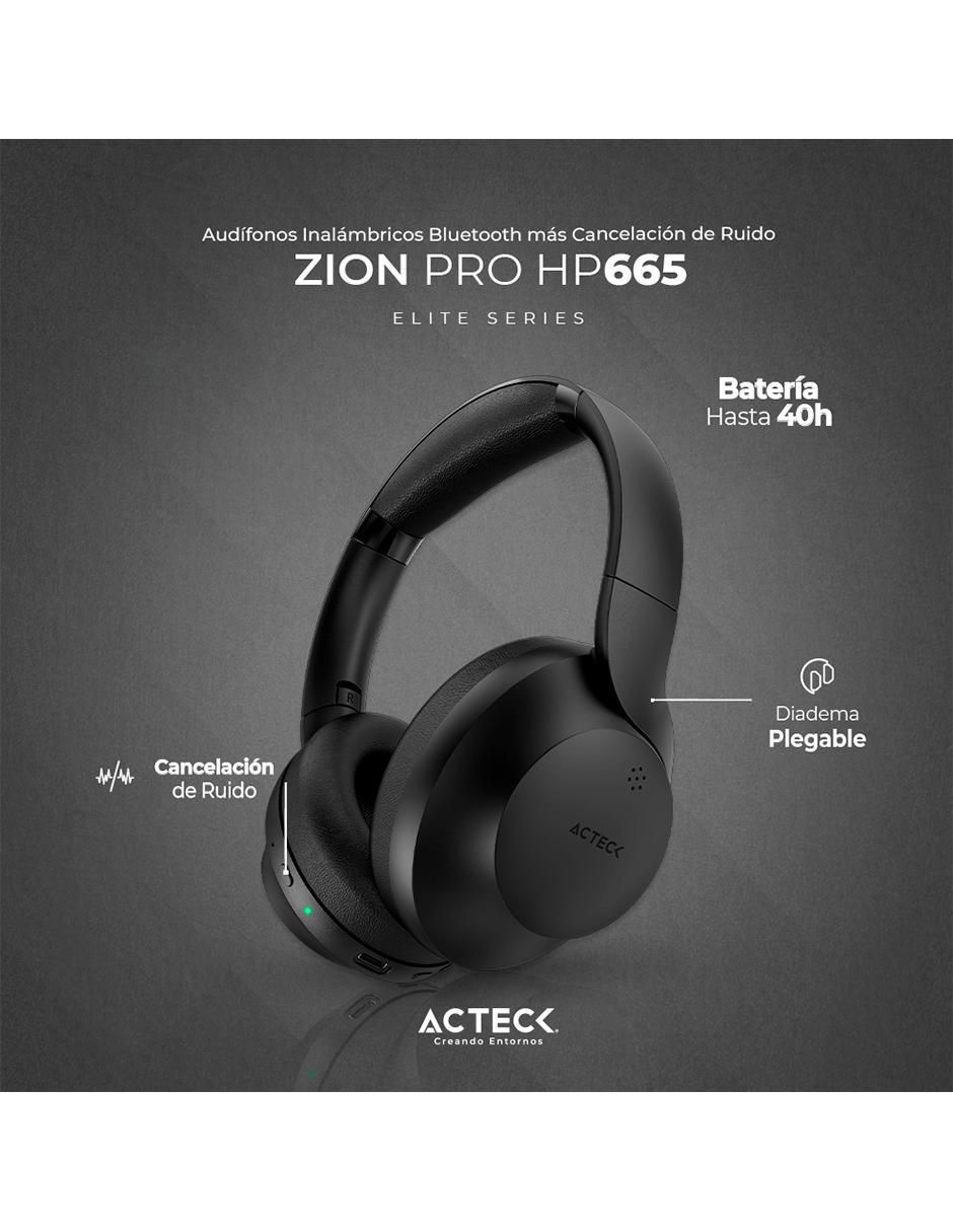 Audífonos Over-Ear Zion Pro Hp665 inalámbricos con cancelacion de ruido 2