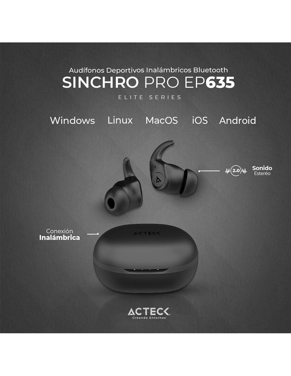Audífonos In-Ear Sinchro Pro Ep635 inalámbricos con cancelación de ruido