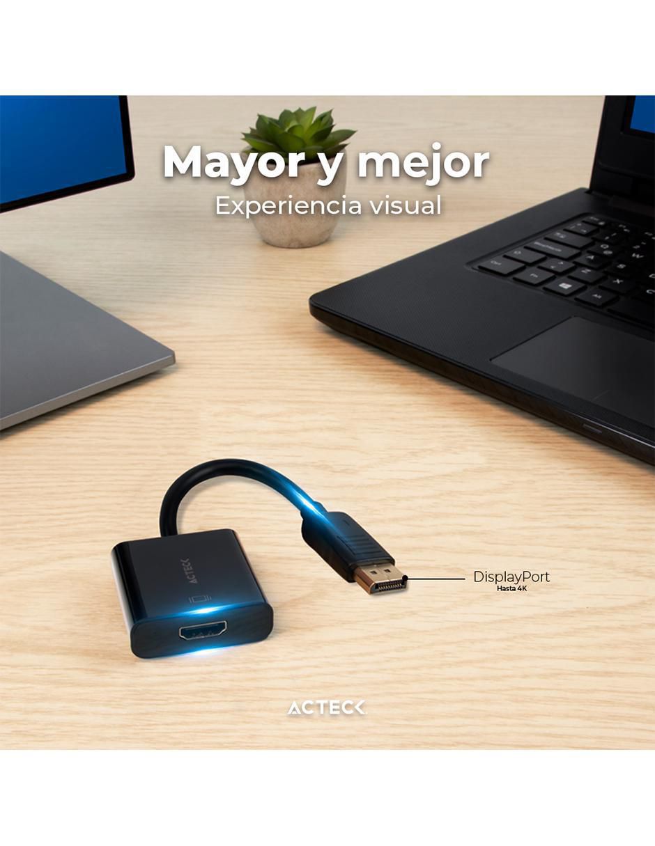 Adaptador de display port a HDMI Acteck Shift