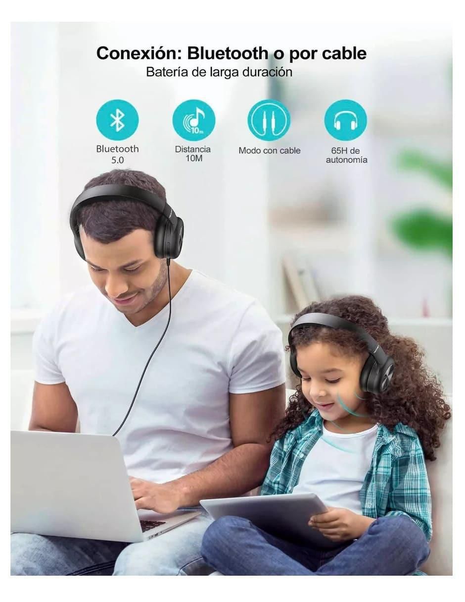 Audífonos Over-Ear inalámbricos con cancelación de ruido 2