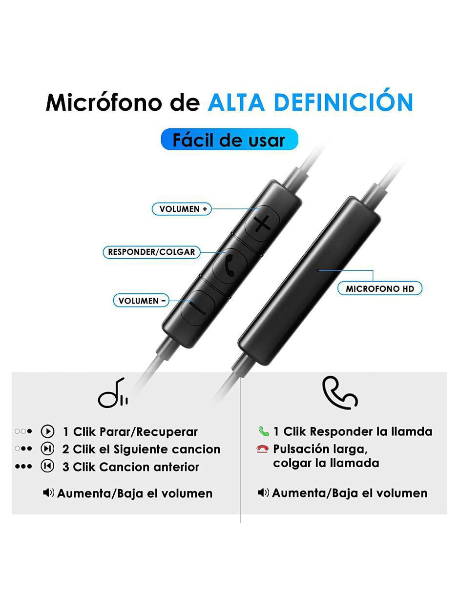 Audífonos In-Ear alámbricos 5