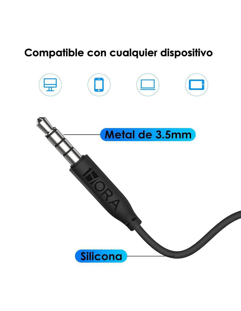 Audífonos In-Ear alámbricos 4