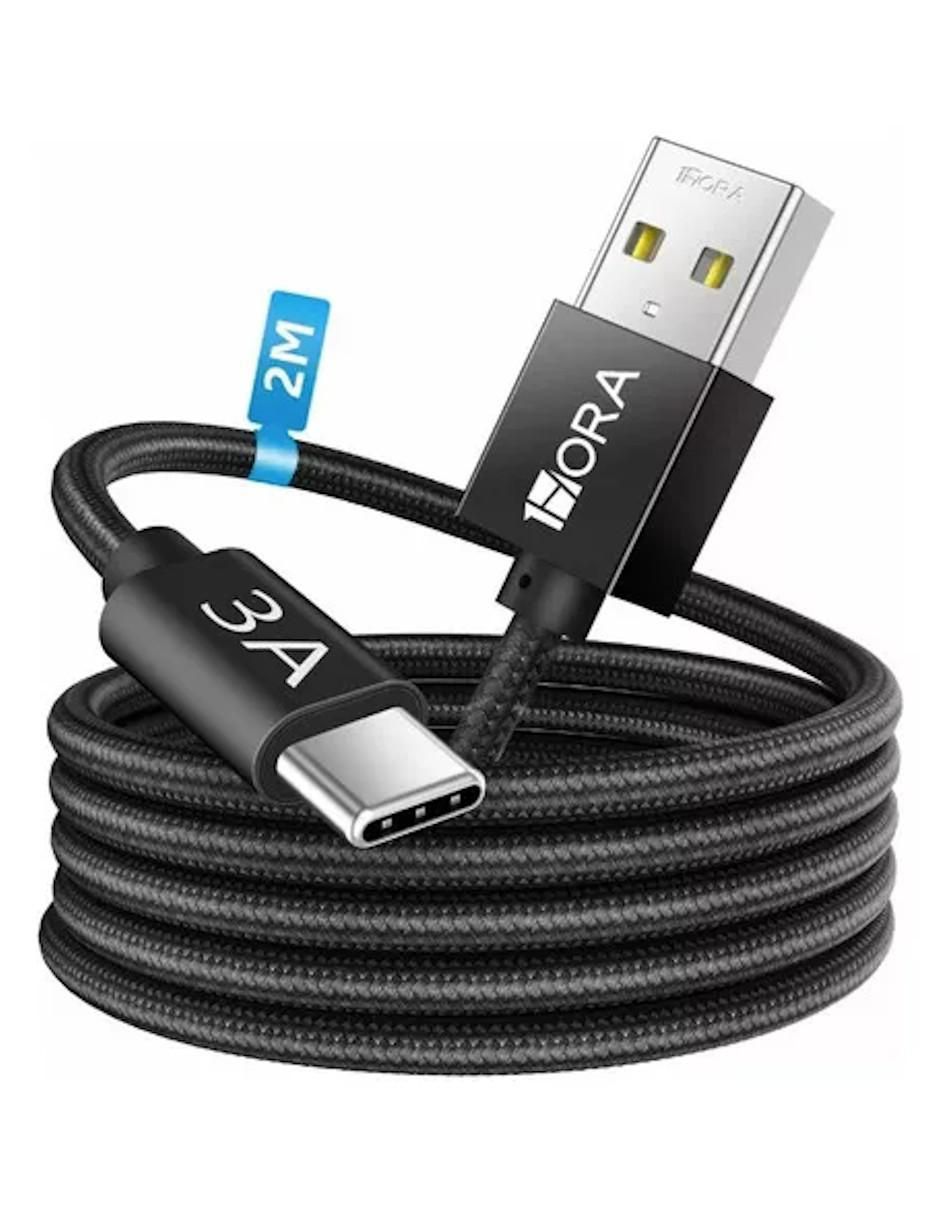 Cable USB C a tipo USB A de 2 m 1