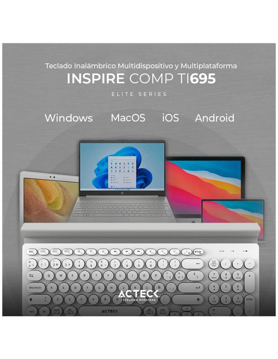 Teclado Inspire Comp TI695 3