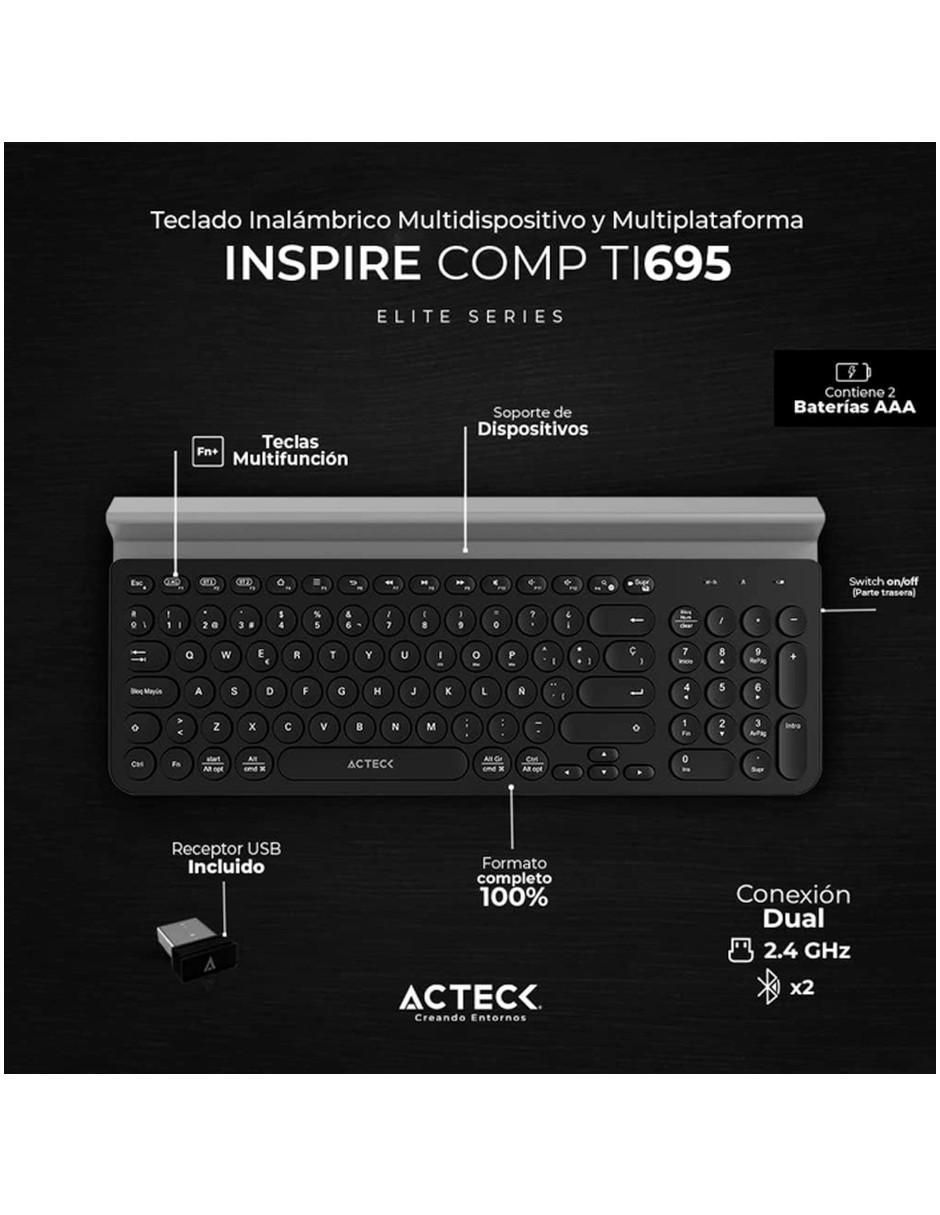 Teclado Acteck Inspire Comp TI695