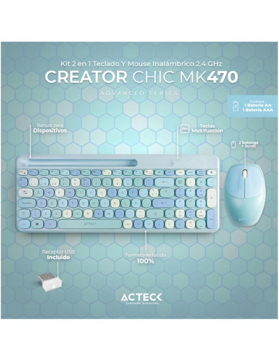 Mouse y Teclado Acteck AC-935197