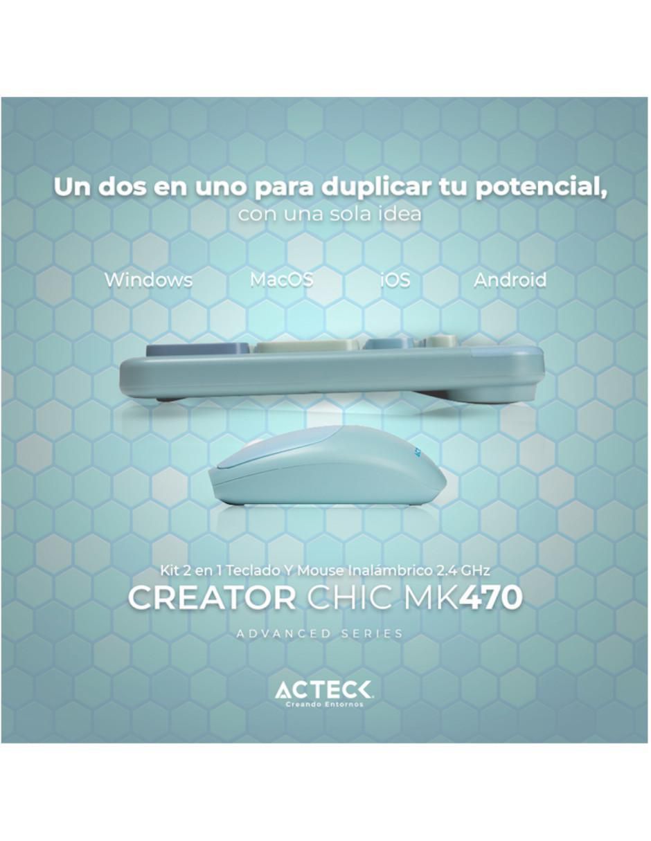 Mouse y Teclado Acteck AC-935197
