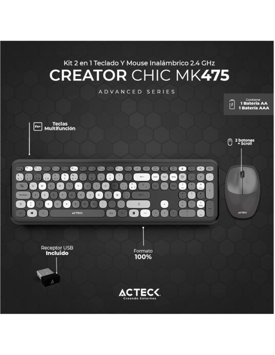 Mouse y Teclado AC-935166 2