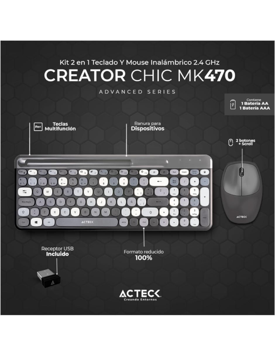 Mouse y Teclado Acteck AC-935180