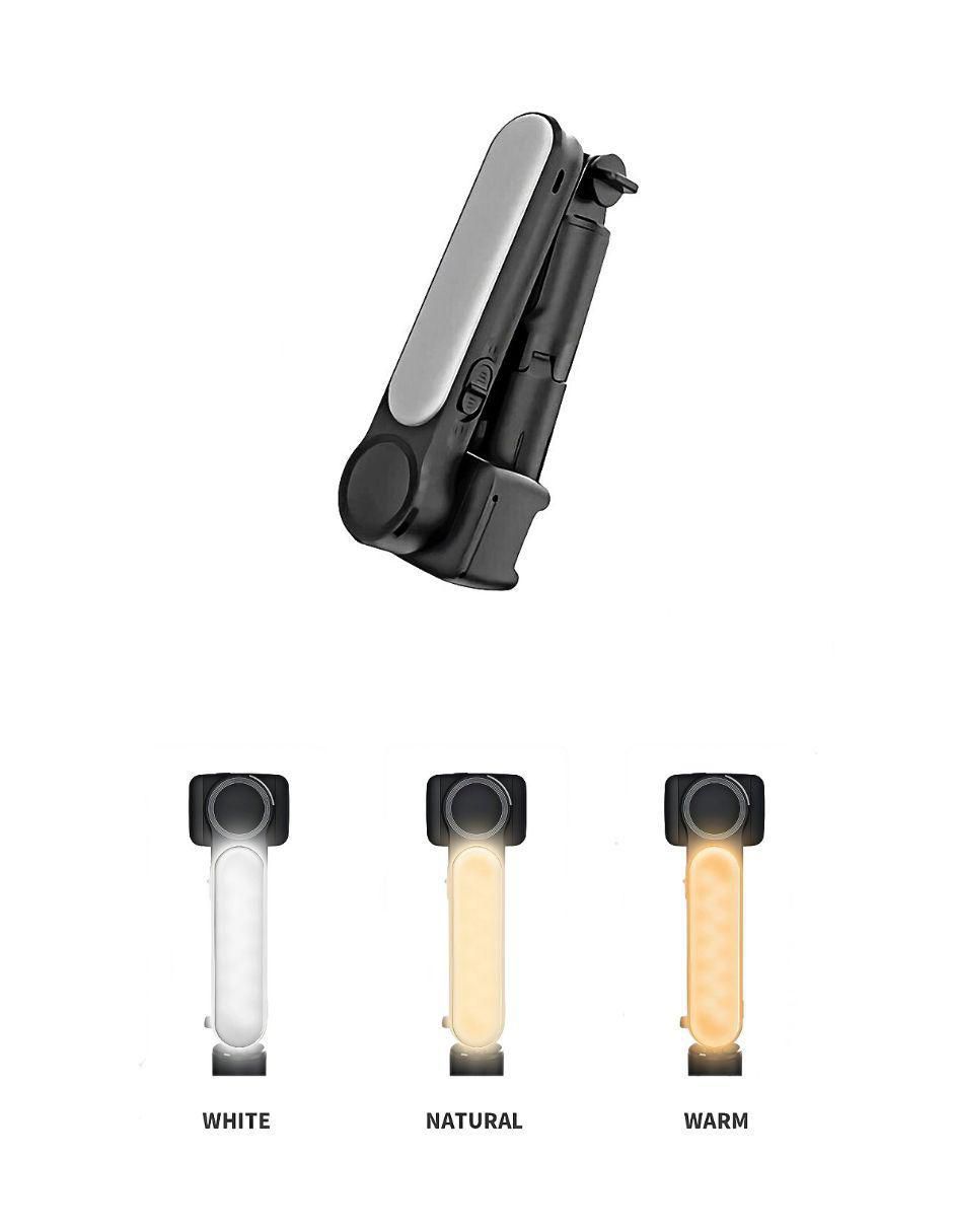 Selfie stick con control remoto