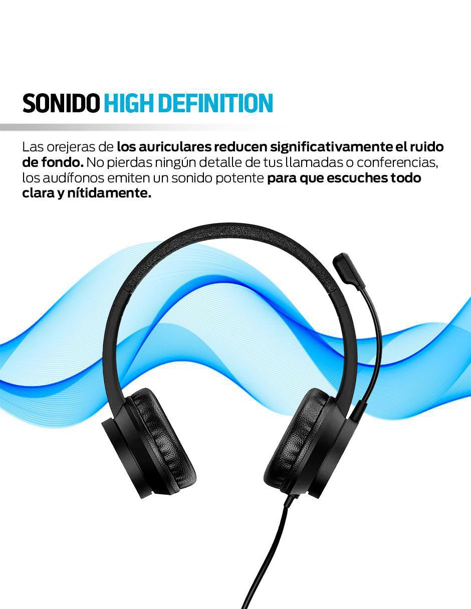 Audífonos On-Ear alámbricos con cancelación de ruido 9