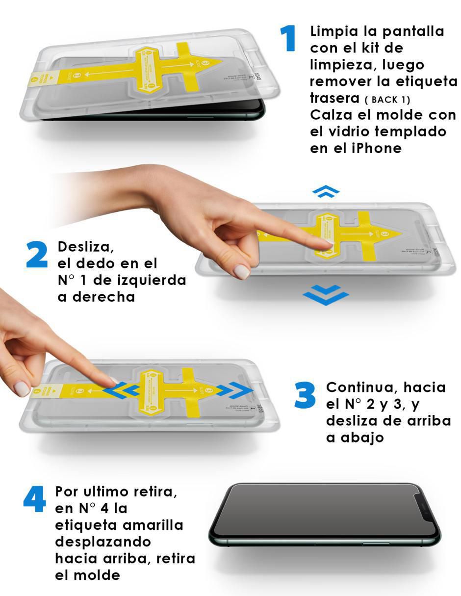 Mica Celular Teknet iPhone 14 Pro de cristal templado