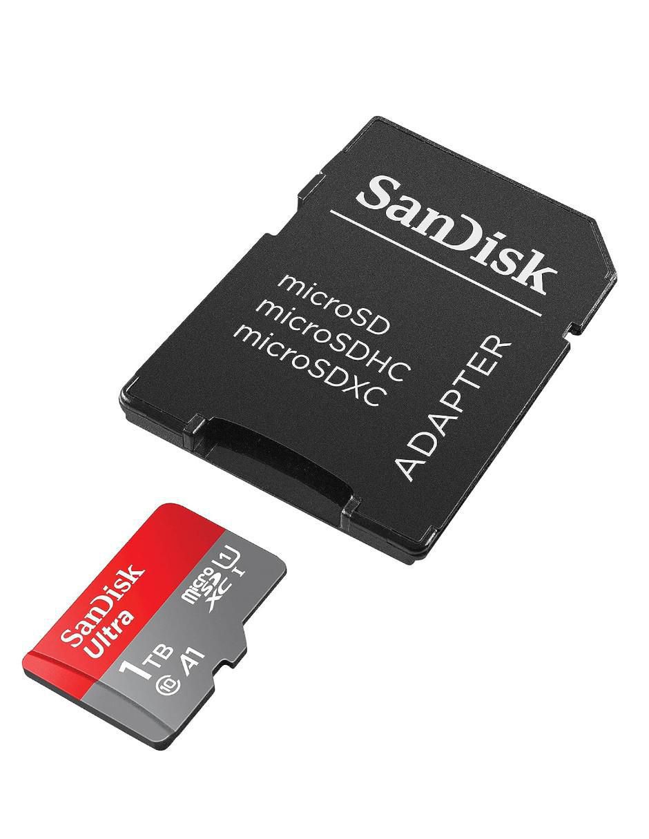 Memoria micro SD capacidad 1 TB