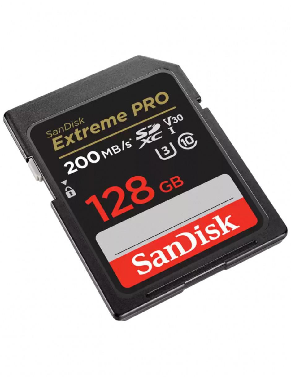 Memoria SDCX capacidad 128 GB