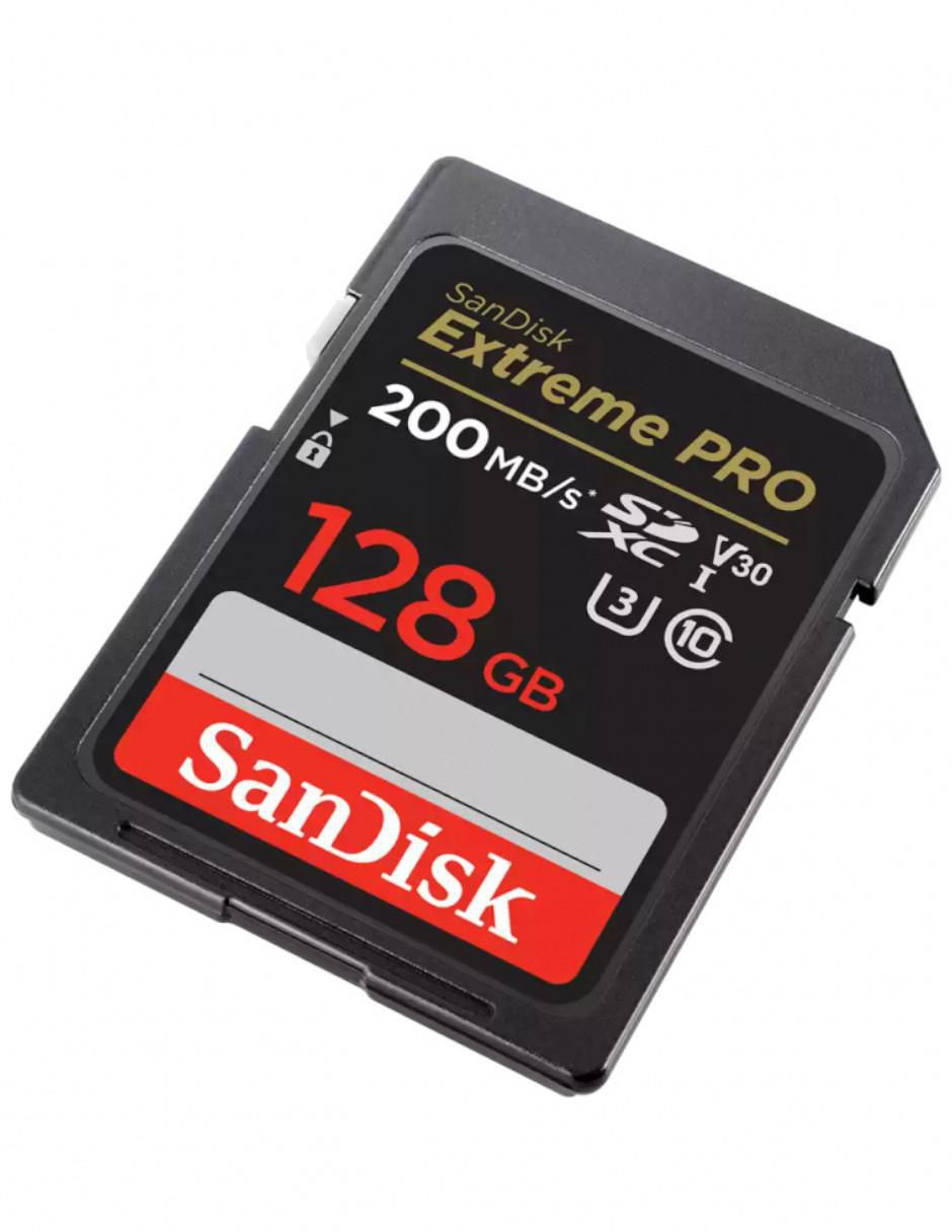 Memoria SDCX capacidad 128 GB
