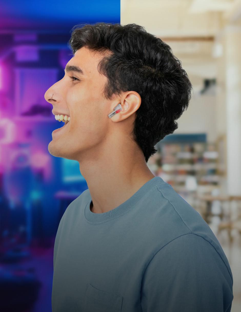 Audífonos True Wireless Binden Dark Booster inalámbricos