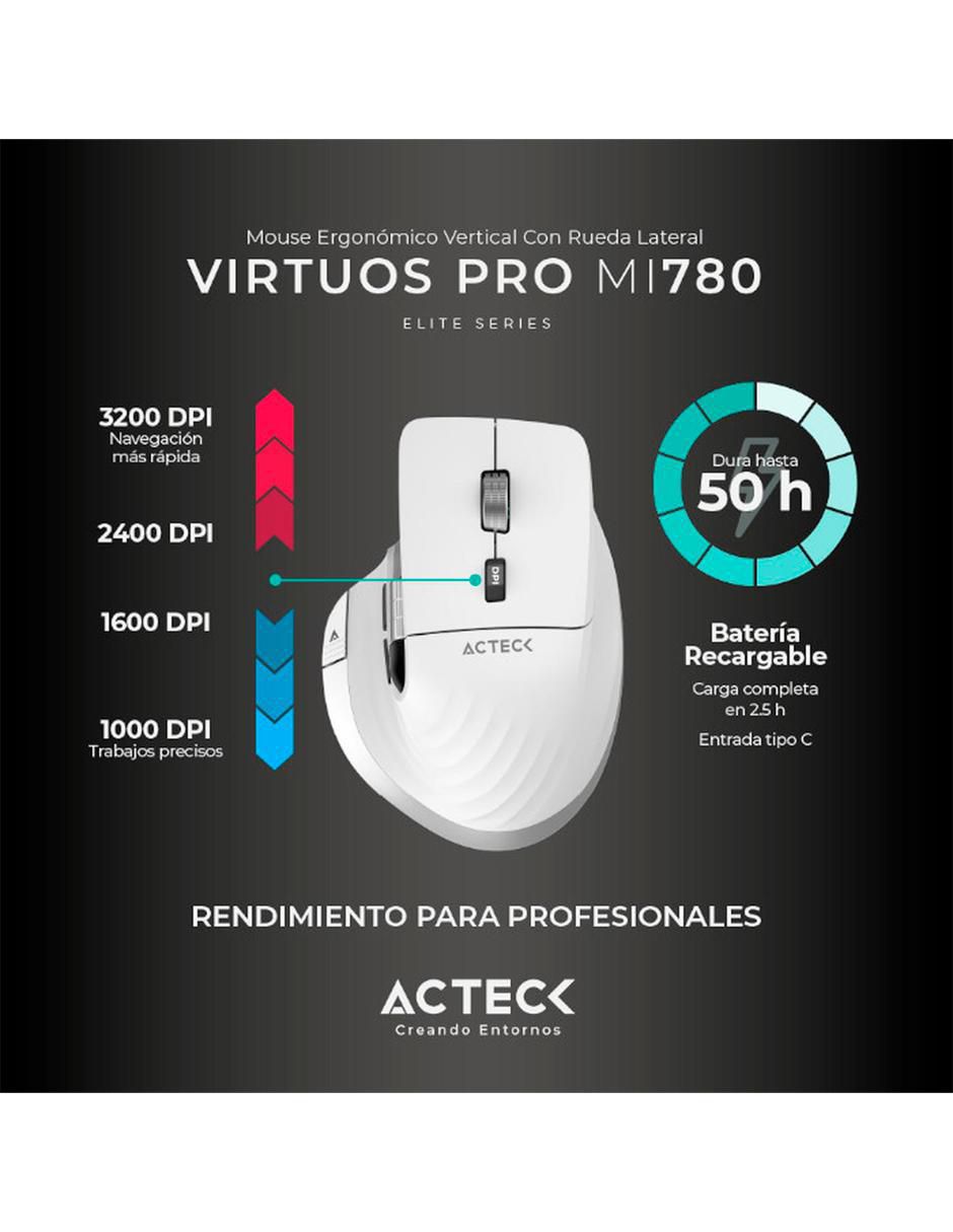 Mouse Gamer Inalámbrico Acteck ac-936194