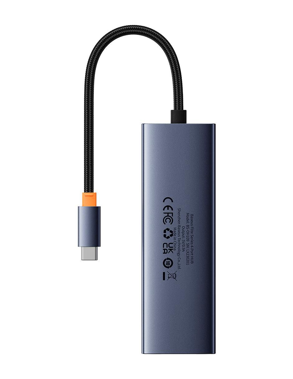 Hub Baseus Flite Series de 4 contactos